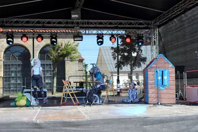 Bühne beim Fest der Kulturen in Quakenbrück